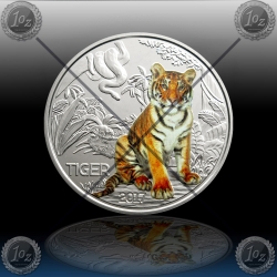 3 EVRO AVSTRIJA 2017 " TIGER " UNC